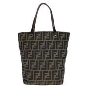 Fendi Vintage Pre-owned Canvas fendi-vskor Brown, Dam