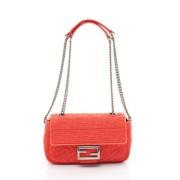 Fendi Vintage Pre-owned Mocka fendi-vskor Red, Dam