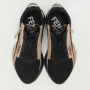 Fendi Vintage Pre-owned Nylon sneakers Black, Dam