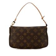 Louis Vuitton Vintage Pre-owned Canvas louis-vuitton-vskor Brown, Dam