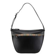 Burberry Vintage Pre-owned Laeder axelremsvskor Black, Dam