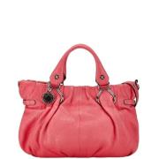 Celine Vintage Pre-owned Laeder handvskor Pink, Dam