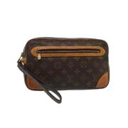 Louis Vuitton Vintage Pre-owned Canvas louis-vuitton-vskor Brown, Dam