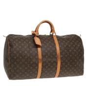 Louis Vuitton Vintage Pre-owned Canvas resvskor Brown, Dam