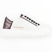 Alexander Smith Eco-Greenwich White Black Sneakers White, Dam