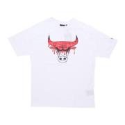 New Era Chicago Bulls Logo T-shirt Vit/Röd White, Herr