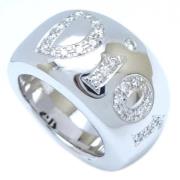 Dior Vintage Pre-owned Metall ringar White, Dam