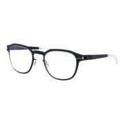 Mykita Stiliga Optiska Glasögon Idris Blue, Unisex