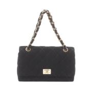 Chanel Vintage Pre-owned Canvas chanel-vskor Black, Dam