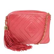 Chanel Vintage Pre-owned Laeder chanel-vskor Pink, Dam