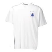 Malelions Stiliga T-shirts i vitt White, Herr