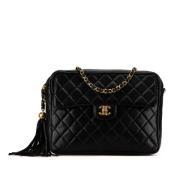 Chanel Vintage Pre-owned Laeder chanel-vskor Black, Dam