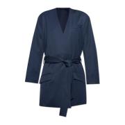 The Attico Tied blazer Blue, Dam