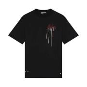 Malelions Svart T-shirt Mm1-Aw24-19 Black, Herr