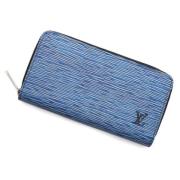 Louis Vuitton Vintage Pre-owned Laeder plnbcker Blue, Dam