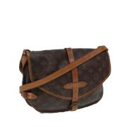 Louis Vuitton Vintage Pre-owned Canvas louis-vuitton-vskor Brown, Dam