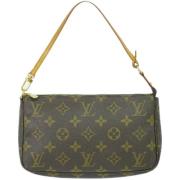 Louis Vuitton Vintage Pre-owned Canvas kuvertvskor Brown, Dam