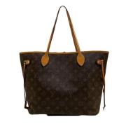 Louis Vuitton Vintage Pre-owned Canvas axelremsvskor Brown, Dam