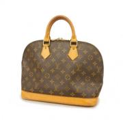 Louis Vuitton Vintage Pre-owned Tyg louis-vuitton-vskor Brown, Dam