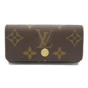 Louis Vuitton Vintage Pre-owned Canvas nyckelhllare Brown, Dam