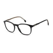 Carrera Svarta Acetatramglasögon för Män Black, Herr