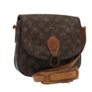 Louis Vuitton Vintage Pre-owned Canvas louis-vuitton-vskor Brown, Dam