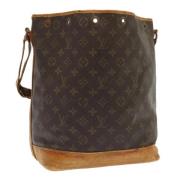 Louis Vuitton Vintage Pre-owned Canvas louis-vuitton-vskor Brown, Dam