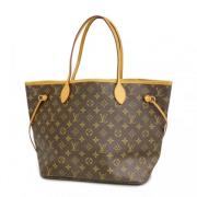 Louis Vuitton Vintage Pre-owned Tyg louis-vuitton-vskor Brown, Dam