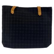 Hermès Vintage Pre-owned Canvas totevskor Blue, Dam