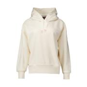 Parajumpers Ecru Sabri Hoodie med stil Pwfley33 Beige, Dam