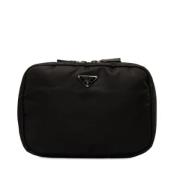 Prada Vintage Pre-owned Canvas prada-vskor Black, Dam