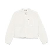 The North Face Vit Fleece Dragkedja Tröja White, Dam