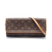 Louis Vuitton Vintage Pre-owned Canvas louis-vuitton-vskor Brown, Dam