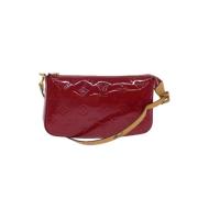 Louis Vuitton Vintage Pre-owned Tyg louis-vuitton-vskor Red, Dam