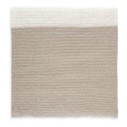 Antonelli Firenze Beige Stickat Mönster Damhalsduk Beige, Dam