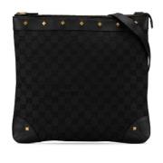 Gucci Vintage Pre-owned Canvas crossbodyvskor Black, Dam