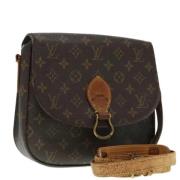 Louis Vuitton Vintage Pre-owned Canvas louis-vuitton-vskor Brown, Dam