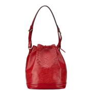 Louis Vuitton Vintage Pre-owned Laeder axelremsvskor Red, Dam