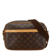 Louis Vuitton Vintage Pre-owned Canvas louis-vuitton-vskor Brown, Dam