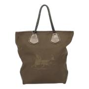 Celine Vintage Pre-owned Canvas celine-vskor Brown, Dam