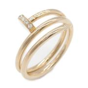 Cartier Vintage Pre-owned Metall ringar Beige, Dam