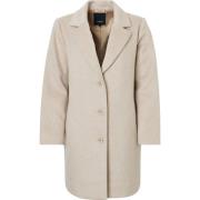 Rockandblue Single-Breasted Coat Beige, Dam