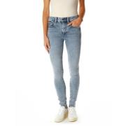 G-star Mid Waist Skinny Fit Jeans Blue, Dam