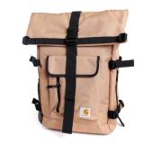 Carhartt Wip Canvas ryggsäck med laptopfack Beige, Herr