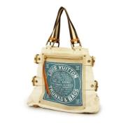 Louis Vuitton Vintage Pre-owned Canvas totevskor Beige, Dam