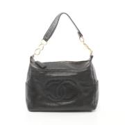 Chanel Vintage Pre-owned Laeder chanel-vskor Black, Dam