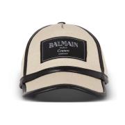 Balmain Canvas Couture keps Beige, Dam