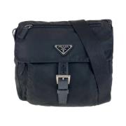 Prada Vintage Pre-owned Canvas prada-vskor Black, Dam