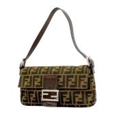 Fendi Vintage Pre-owned Canvas fendi-vskor Brown, Dam