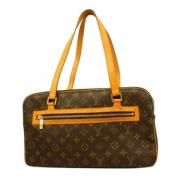 Louis Vuitton Vintage Pre-owned Tyg louis-vuitton-vskor Brown, Dam